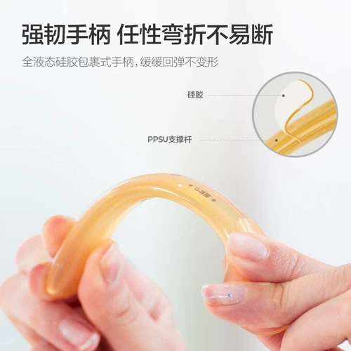 Philips, детская силиконовая ложка для еды для тренировок, посуда для кормления