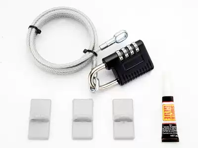 Desktop computer main case security anti-theft code lock printer copy machine scanner office code lock