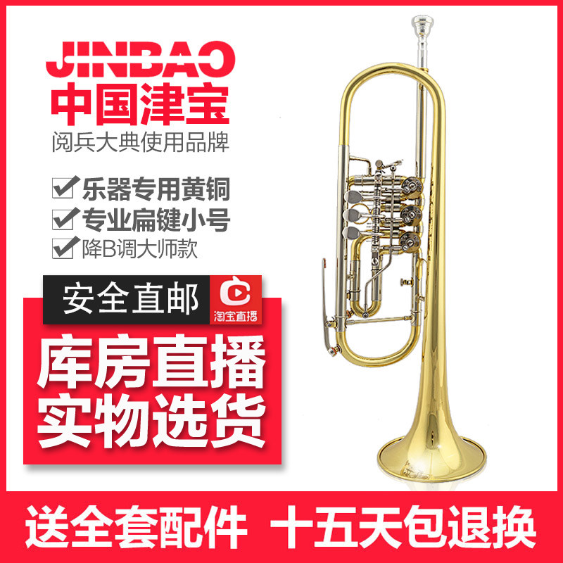 Zinbao Bian Key Small Number Professional Appraisal Exam Small Musical Instrument Drop B Professional Playing Grade Boutique Flat Key JBTR-440