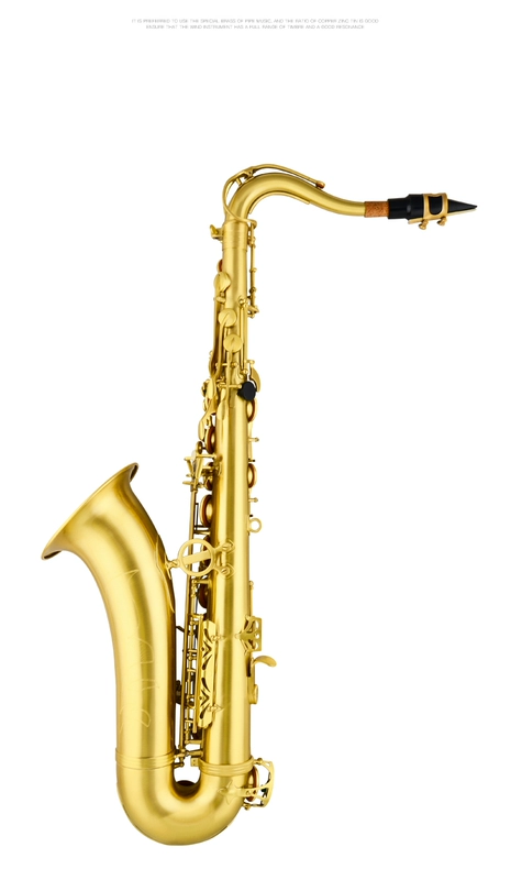 Nhạc vàng saxophone tenor saxophone JYTS-A600E xuống B giai điệu mới bắt đầu chơi nhạc cụ gió chuyên nghiệp - Nhạc cụ phương Tây