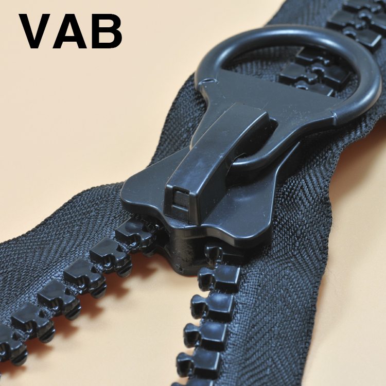 No 20 resin zipper widened large project outdoor tent Tricycle shed zipper shed Pen bag bag pull head