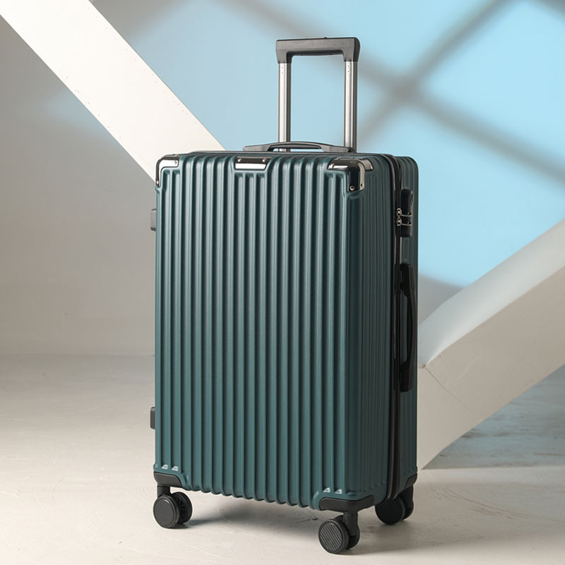 Luggage Suitcase, Men's Trolley Case, Travel Password Lock Leather Case, Student, 24inch Large Capacity, 28inch Sturdy, Durable, Thickened Luggage Suitcase, Men's Trolley Case, Travel Password Lock Leather Case, Student, 24inch Large Capacity, 28inch Sturdy, Durable, Thickened