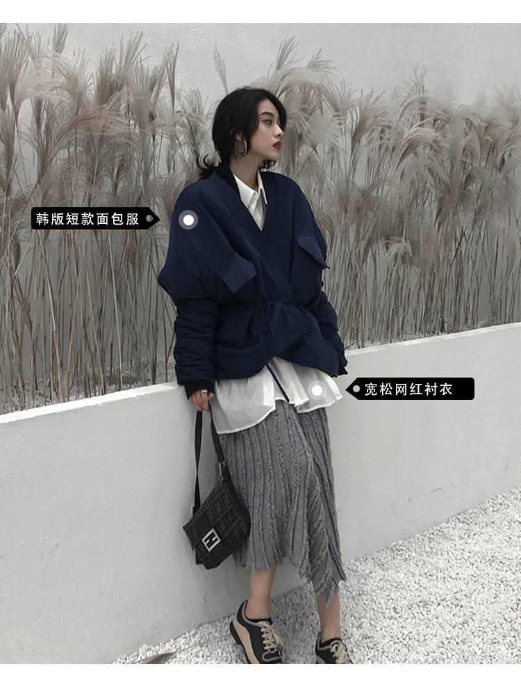 Váy nữ mùa xuân dài 2019 phổ biến mùa xuân ins váy siêu lửa Hồng Kông hương eo cao mùa xuân và váy dài mùa thu - Váy chân váy dạ