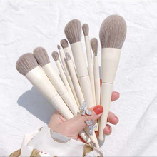 10 mixed hair Cangzhou cosmetic case brush foundation make-up soft hair concealer full set powder blusher eye shadow special set of cosmetic brush