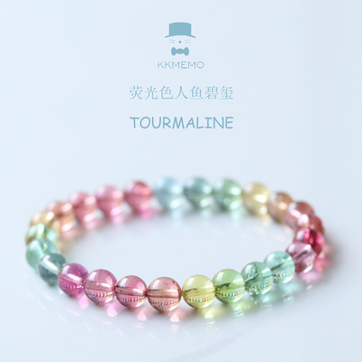 Браслет Gentleman Cat MEMO Crystal Collection Mermaid с флуоресцентным турмалином