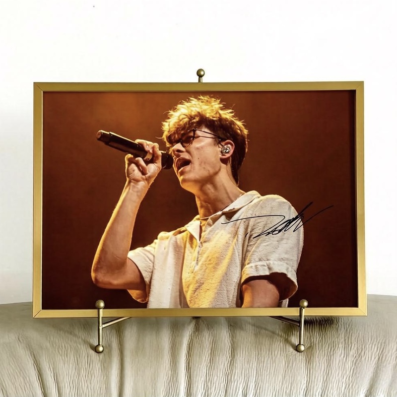 David Kushner Signed Photo with Photo Frame