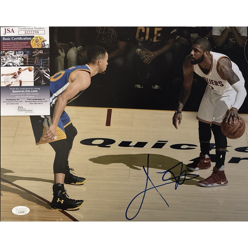 Kyrie Irving Personally Signed Photo with Certificate # 3 Kyrie Irving Personally Signed Photo with Certificate # 3