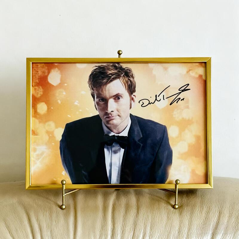 David Tennant David Tennant Autographed Photo # 1 Photo Frame Included