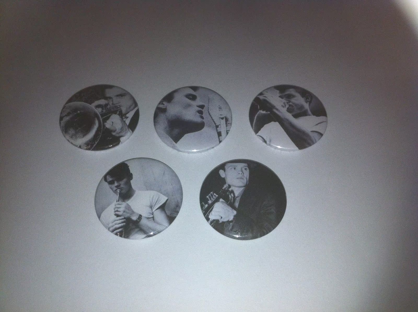 American Legendary Jazz Hands Chet Baker Badge