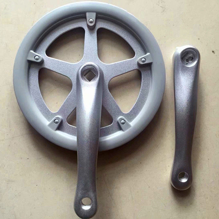 Folding Cart 48 Teeth Aluminum Alloy Mountaineering Car Large Fluted Disc 21 24 Speed Fluted Disc Biking Disc Large Fluted Disc Monolithic