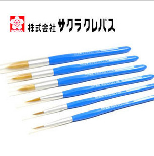Japanese cherry blossom NR round head nylon paintbrush SAKURA suitable for watercolor water powder propylene oil painting paintbrush