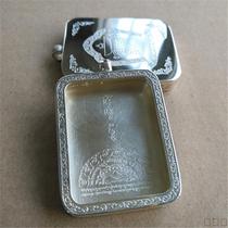 925 silver Gawu box Small Thangka box custom small Zaka box 4*3 picture