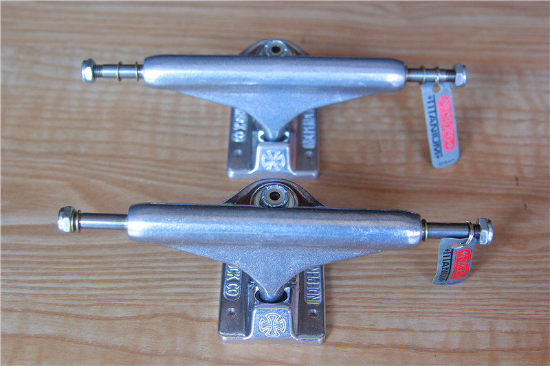 Imported INDY titanium alloy bracket indipendent skateboard bridge 139144149 to deliver INDY bridge nails