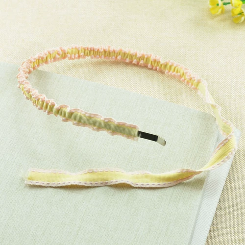Свежий ободок ручной работы, аксессуар для волос, заколка для волос с бантиком, аксессуары, в корейском стиле, DIY
