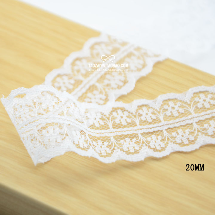 Phụ kiện trang sức ren đen trắng ren ruy băng nơ phụ kiện tóc cửa hàng handmade tự làm - Phụ kiện tóc băng đô cài tóc
