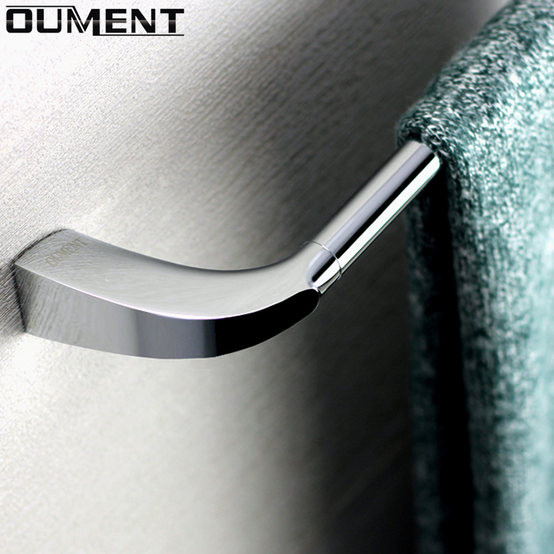All-Copper Bathroom Towel Rack, 304 Stainless Steel Bathroom Shelf, Bathroom Hardware, High-End Minimalist Towel Bar