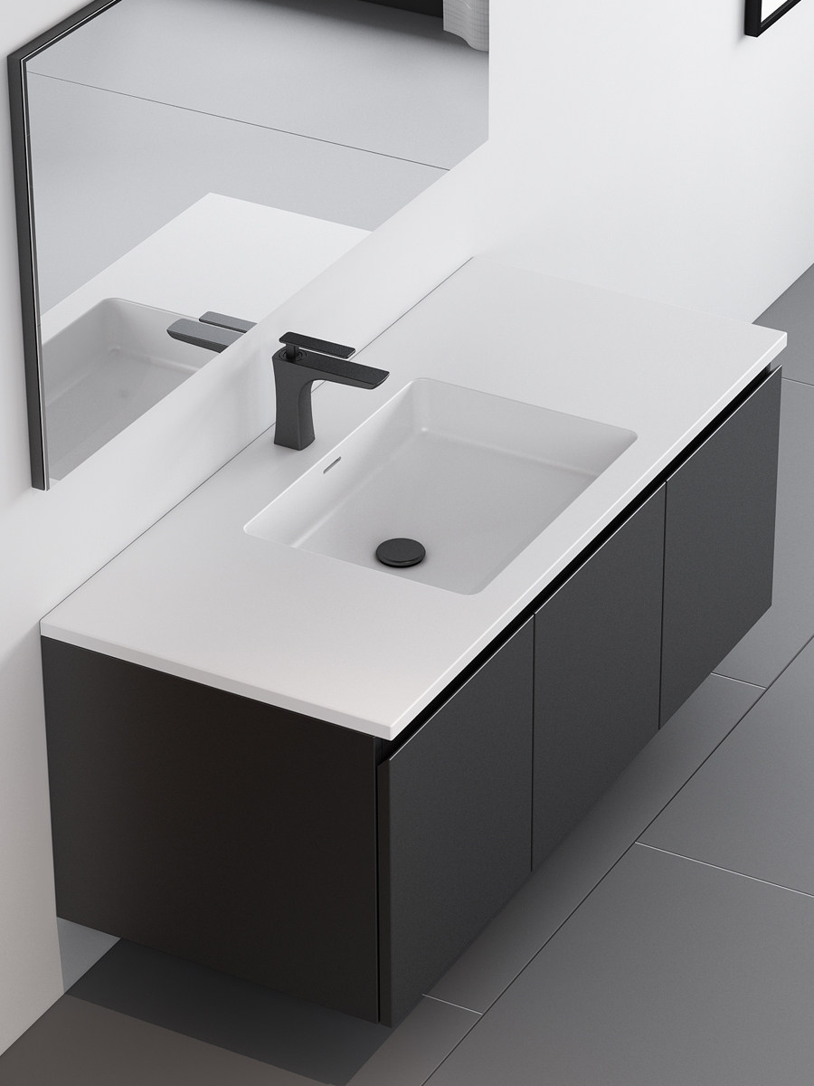 Taiyun customized stone tablet bathroom bathroom cabinet wash cabinet wash table wash table basin