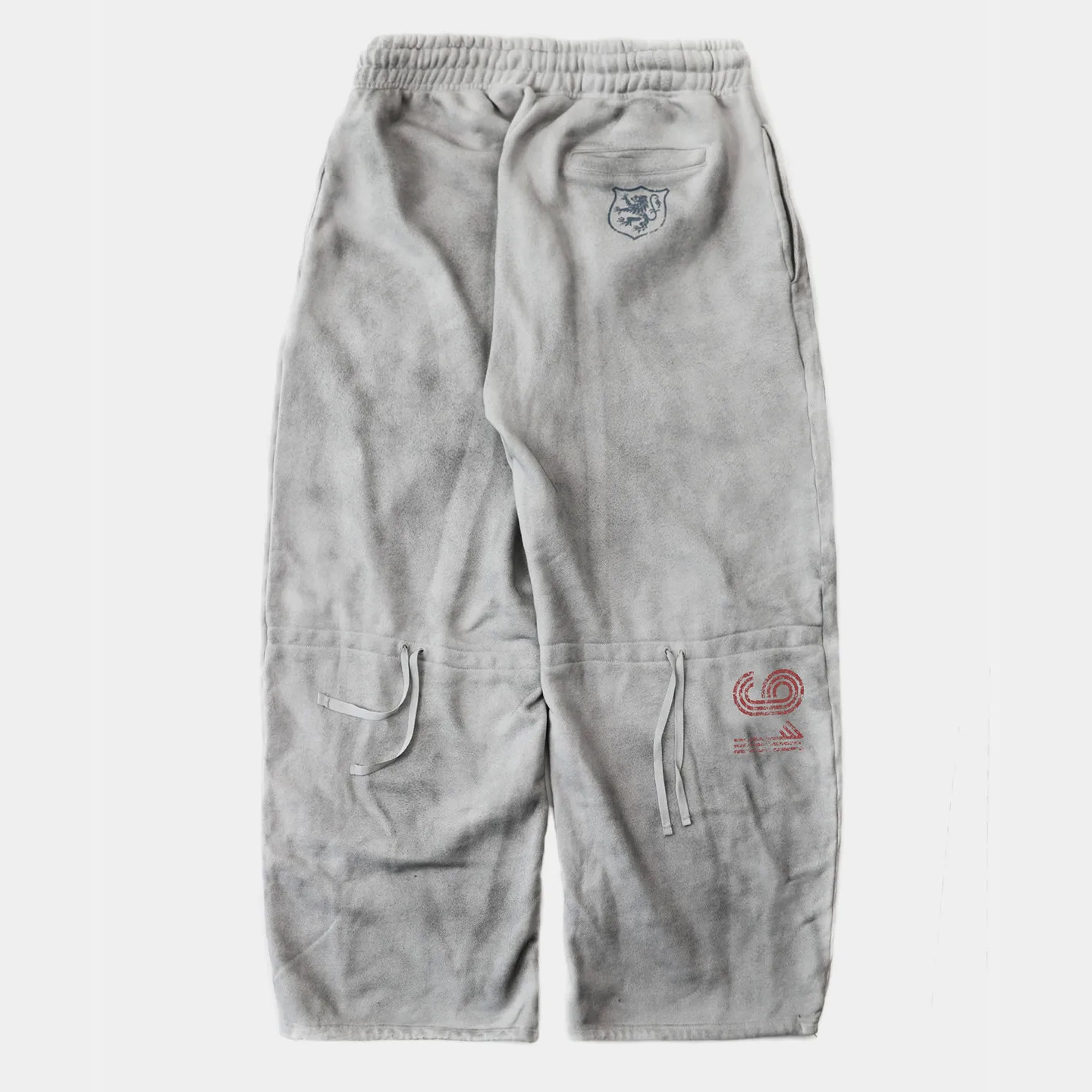 Корейские женские широкие брюки badblood в американском ретро стиле, свободные спортивные штаны с эффектом стирки