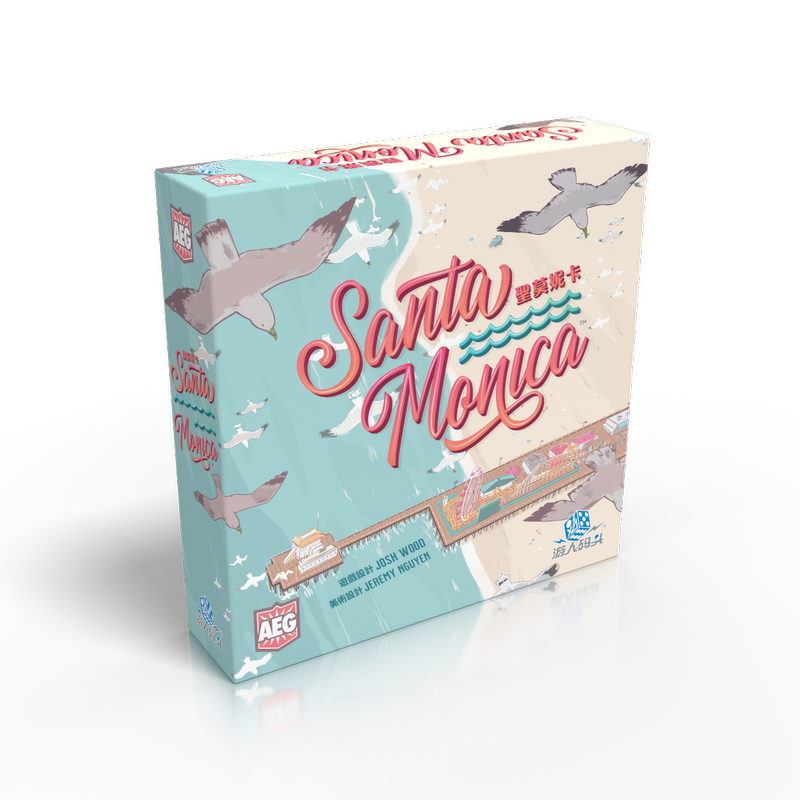 Santa Monica Long Weekend Expansion Party Board Game (Chinese Version) 