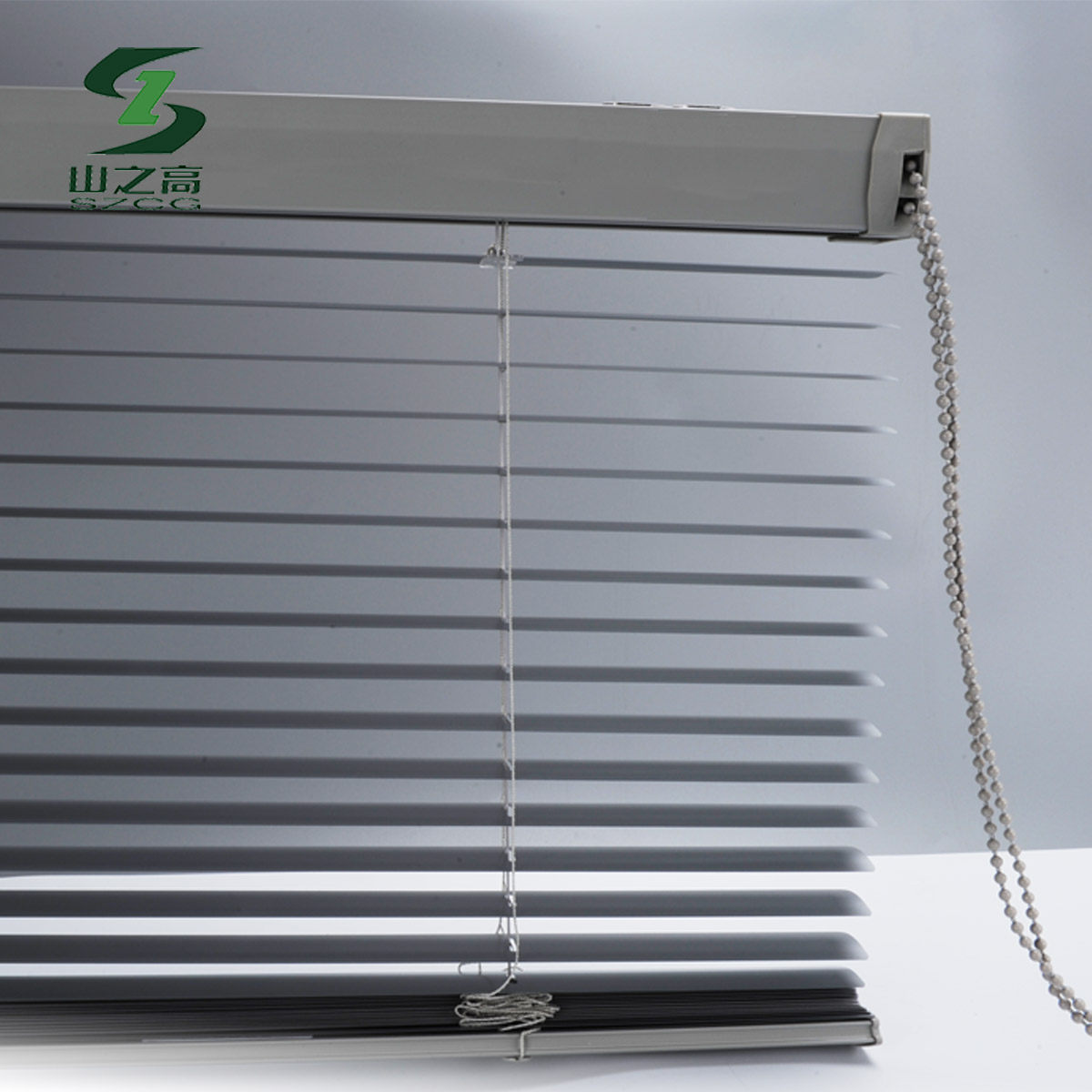 Customized shutters curtain office roll curtain toilet kitchen shade aluminum sheet wood waterproof free punch