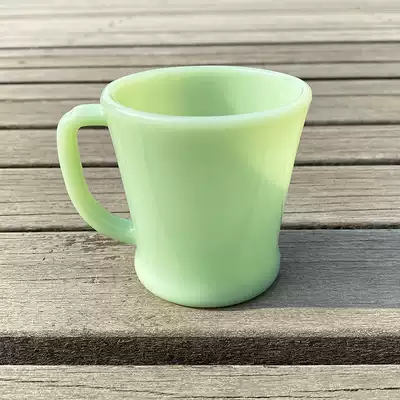 FIRE KING FireKing 50rsquo Emerald Color D-handle Mug