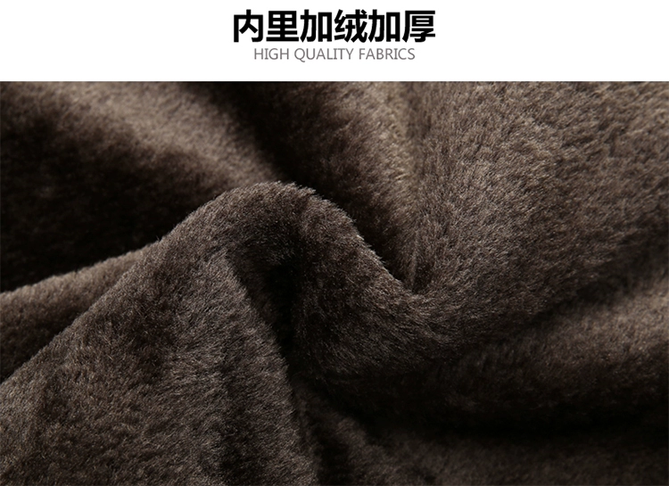 Áo khoác nam mùa đông 2018 mới dành cho nam trung niên cotton kinh doanh áo khoác cotton thường xuyên cộng với áo nhung cotton dày