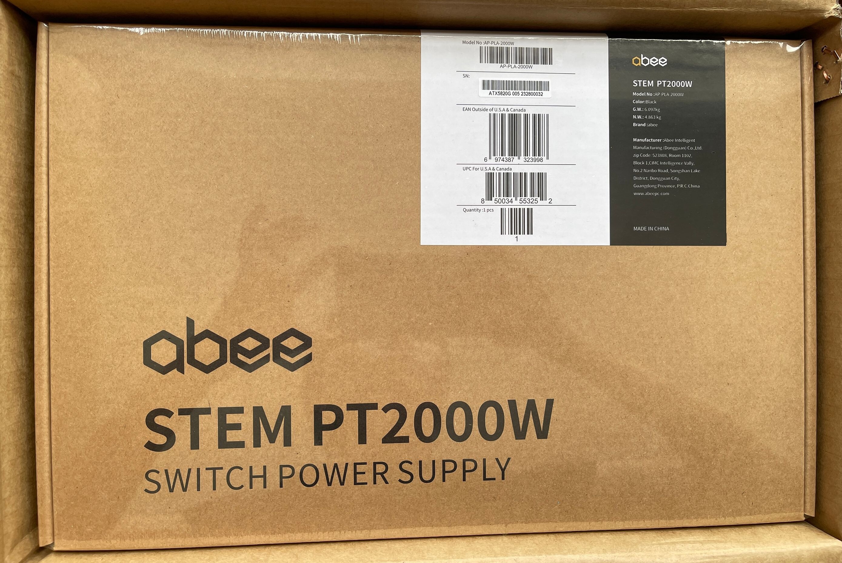 Блок питания Abee Platinum 1380 Вт