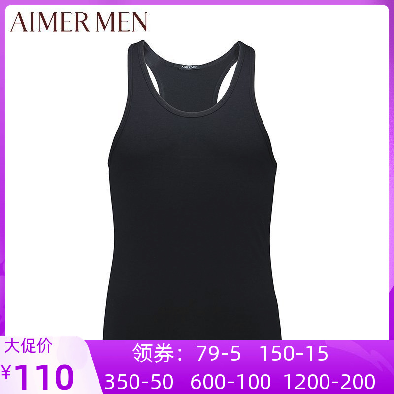 Mr. Qingkura Mr. AIMER Special cabinet Natural cotton artificial vest blouses NS11U81