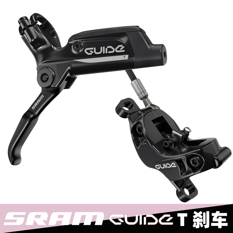 Sram Guide t Four-Piston Mountain Bike Hydraulic Disc Brake Lightweight Brake Taiwanese Genuine Product