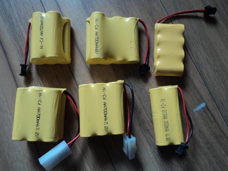 Phụ kiện đồ chơi 4.8V 6V 7.2V Bộ đổi nguồn pin điều khiển từ xa xe sạc pin sạc pin đồ chơi lắp ráp