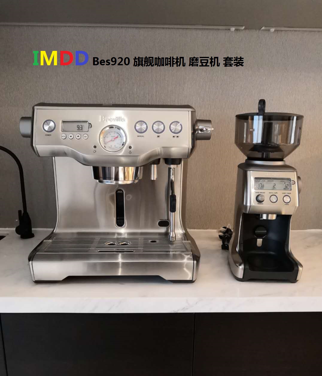 máy pha cà phê dành cho quán nhỏ Máy pha cà phê thông minh Breville / Platinum BES870 BES980 amb990 - Máy pha cà phê 	máy pha cà phê espresso gia đình