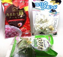 Japan imported Qiancheng Tang almond pistachio sandwich chocolate milk strawberry mustard broad bean 90g snack