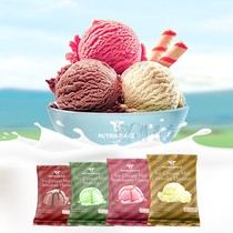 New Zealand imported New Zealand soft ice cream powder cone sundae handmade family homemade dug ball ice cream cold drink