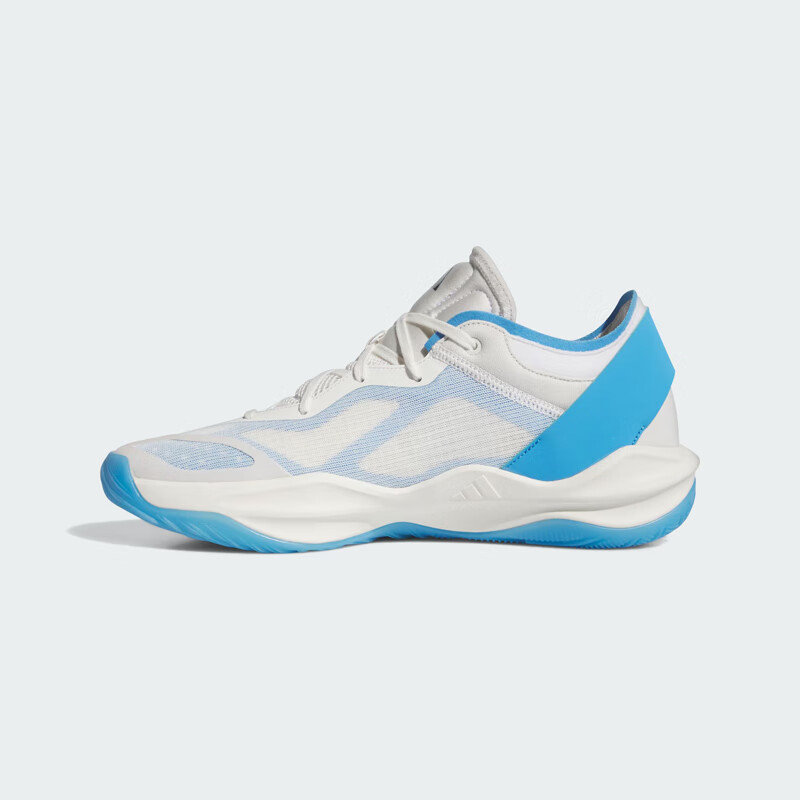 Adidas Select2.0 Non-Slip Retro White and Blue Basketball Men's Shoes Ie7869