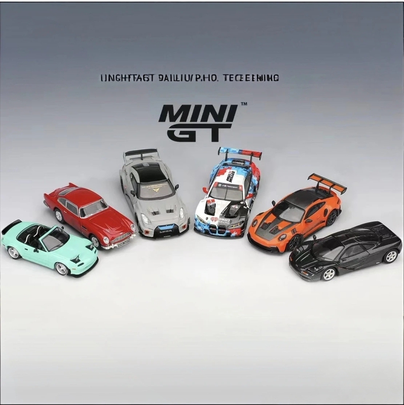 Minigt 1:64 Bmw M4Gt3 Porsche 911 Gt3 Gtr35 Mx-5 1247 1248 1304