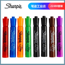 American Sanfu imported cardboard pen Flipchart mark water marker pen round head 22480