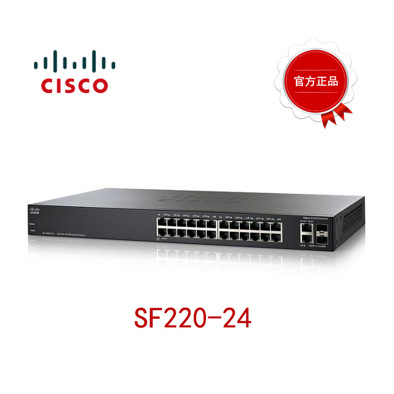 Cisco Cisco SF220-24-K9-CN 24-Port 100 Mega Intelligent Enterprise Switch SF110-24