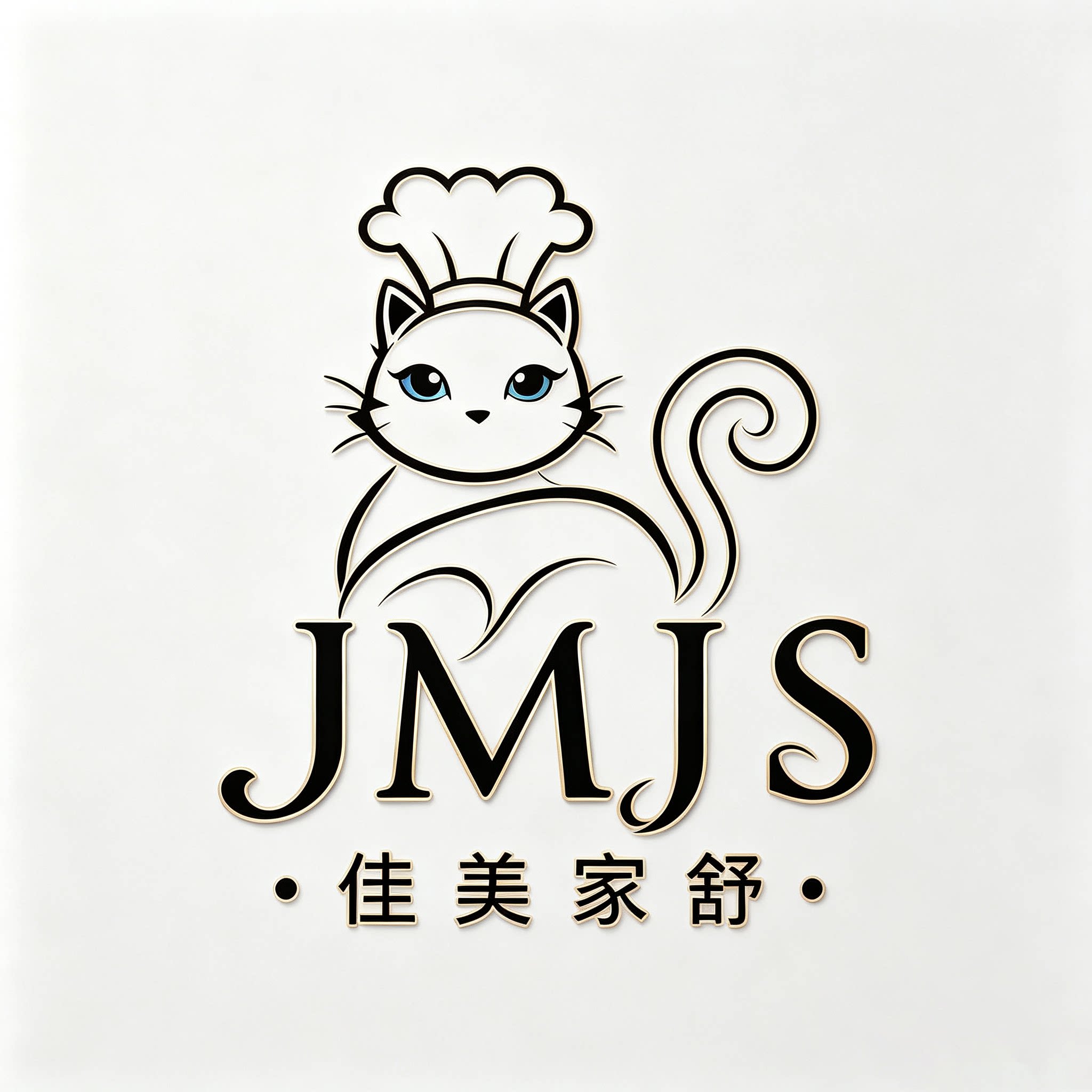JMJS KITCHEN的LOGO