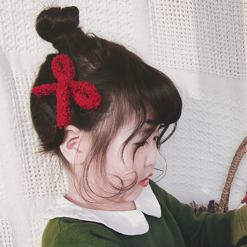 Korean children's hair accessories cute girl bow hairpin little girl princess hairpin student temperament hairpin accessories