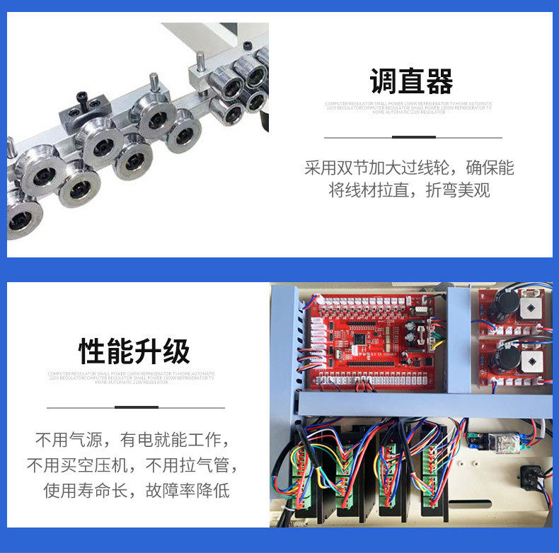 товар из китая 自动电脑剥线机电表箱bv硬线剥皮机 小型电缆折线裁线折弯一体机