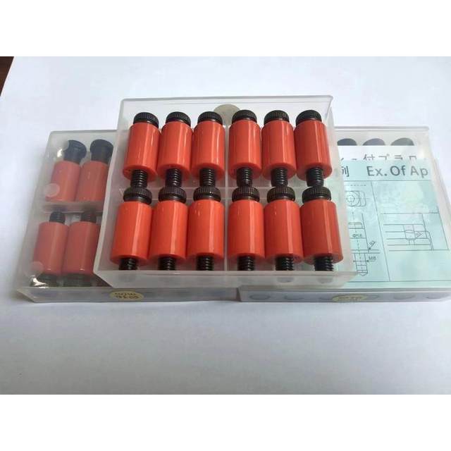 Imported mold switch high temperature resistant nylon hook lock resin plastic plug screw wear-resistant exhaust slot accessories