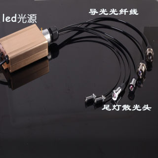 Factory transparent fiber optic underground light outdoor swimming pool square atmosphere decorative light step ladder adjustable floor light