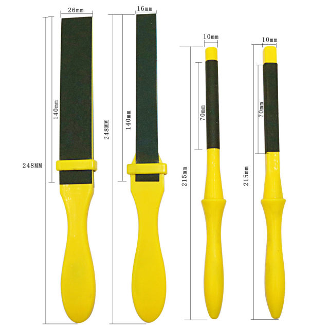 Flat plate manual plastic sandpaper clip semicircular sandpaper roll rod aluminum sandpaper board sandpaper holder polishing tool