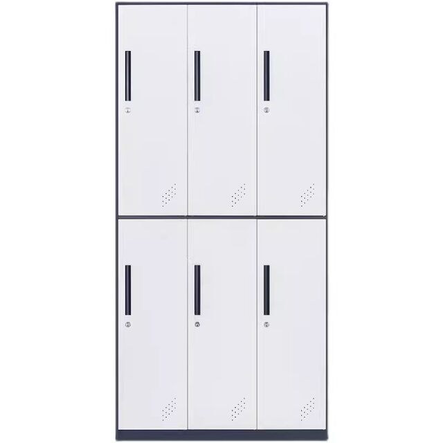 Color disassembly and assembly locker employee dormitory exit storage cabinet with lock storage storage wardrobe narrow side cabinet manufacturer