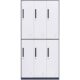 Color disassembly and assembly locker employee dormitory exit storage cabinet with lock storage storage wardrobe narrow side cabinet manufacturer