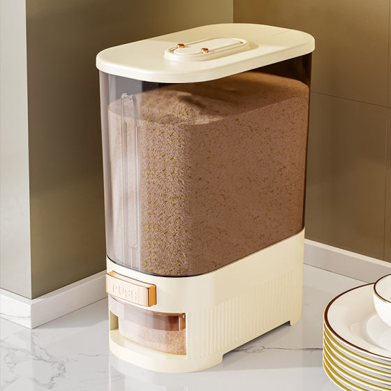 米桶家用防虫防潮密封装大米面粉五谷杂粮收纳盒米罐米箱米缸高档