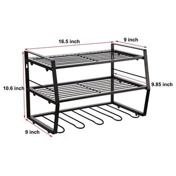 Zhuoxiang gravity floating tool holder wall-mounted garage metal electric rotary tool electric tool storage rack storage rack
