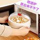 Special steamer for microwave oven rice heating container with lid plastic bowl fresh-keeping box steamed egg utensils thickened food grade