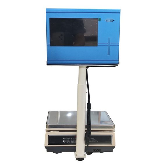 智慧食堂秤人脸识别实名扣费扫码刷卡称重消费机餐厅售饭机