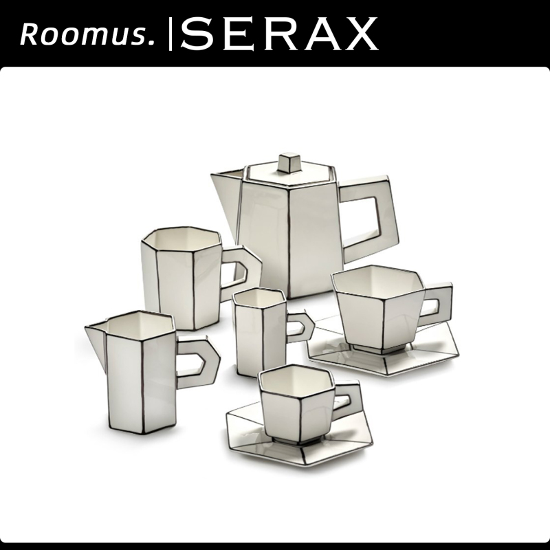 Belgium Imported Genuine Serax Carte Blanche Dinner Tea Set Cups